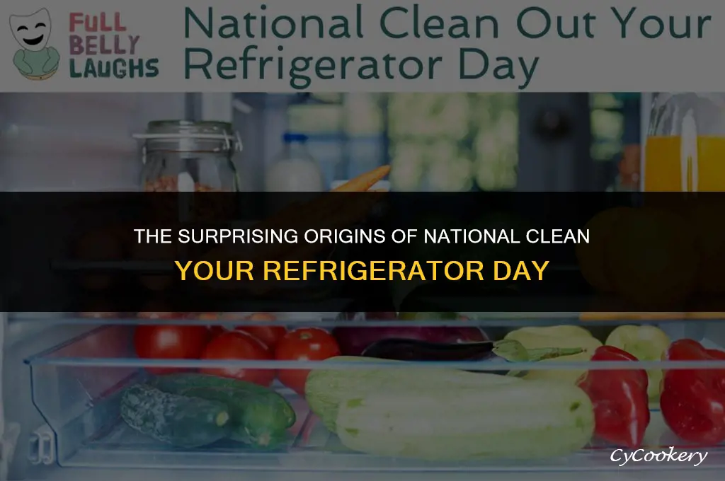 who came up with national clean your refrigerator