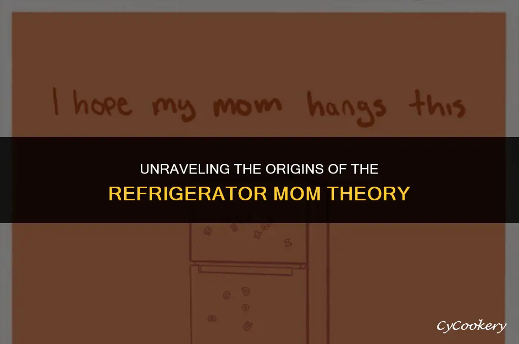 who came up with the refrigerator mom theory