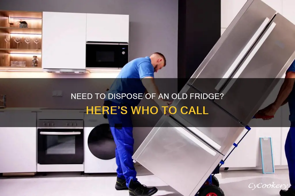 who can i call to remove an old refrigerator