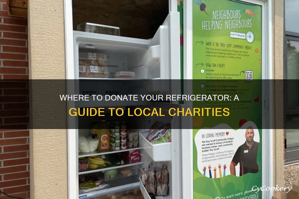 who can i donate a refrigerator to