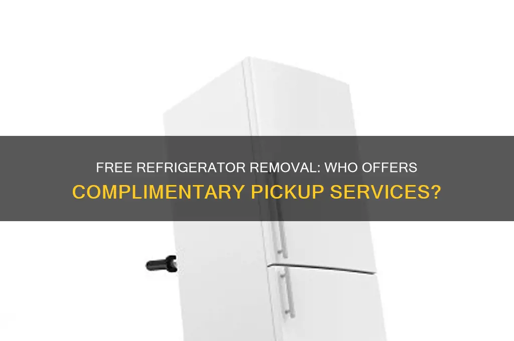 who can pick up my refrigerator for free