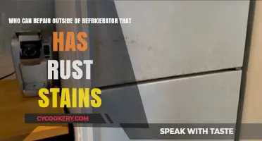 Fixing Rusty Refrigerator Exteriors: Who Can Restore Your Appliance?