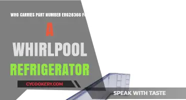 Where to Find Whirlpool Refrigerator Part ER628366: A Comprehensive Guide
