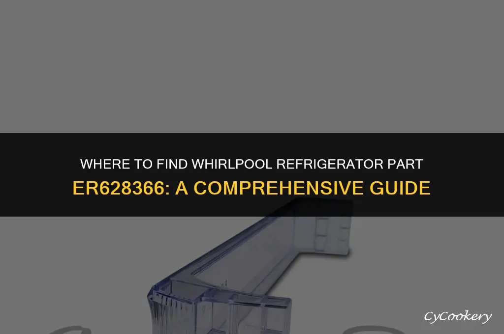 who carries part number er628366 for a whirlpool refrigerator