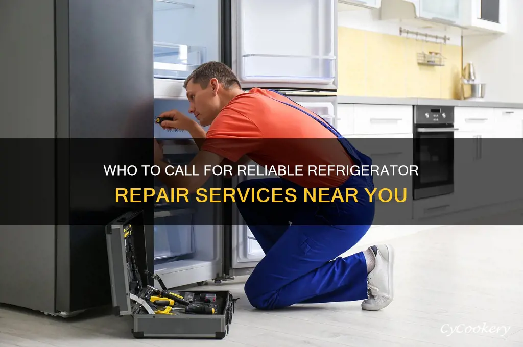 who do i call for refrigerator repair