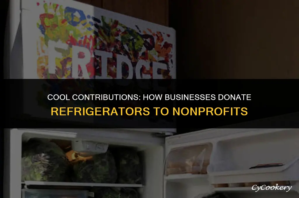 who donates old commercial refrigerators to non profits
