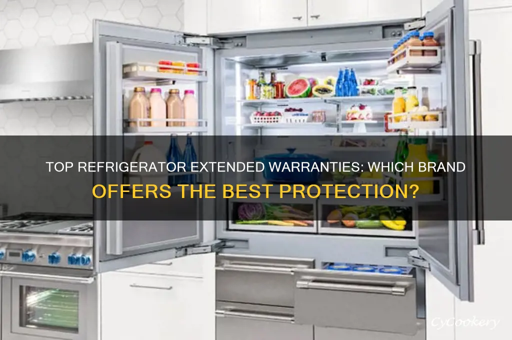 who has best extended warranty for refrigerators