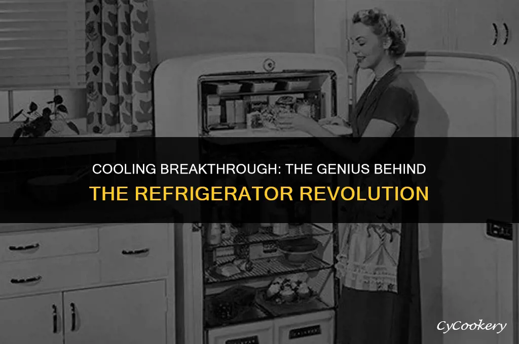 who invented refrigerator & what year was it invented