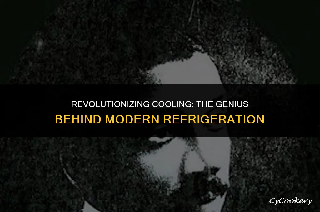 who invented the modern vapor compression refrigeration system