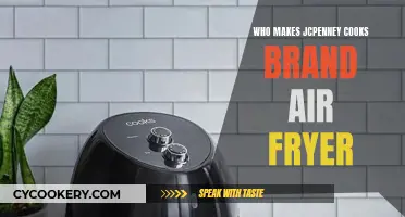 Who Manufactures JCPenney's Cooks Brand Air Fryers?