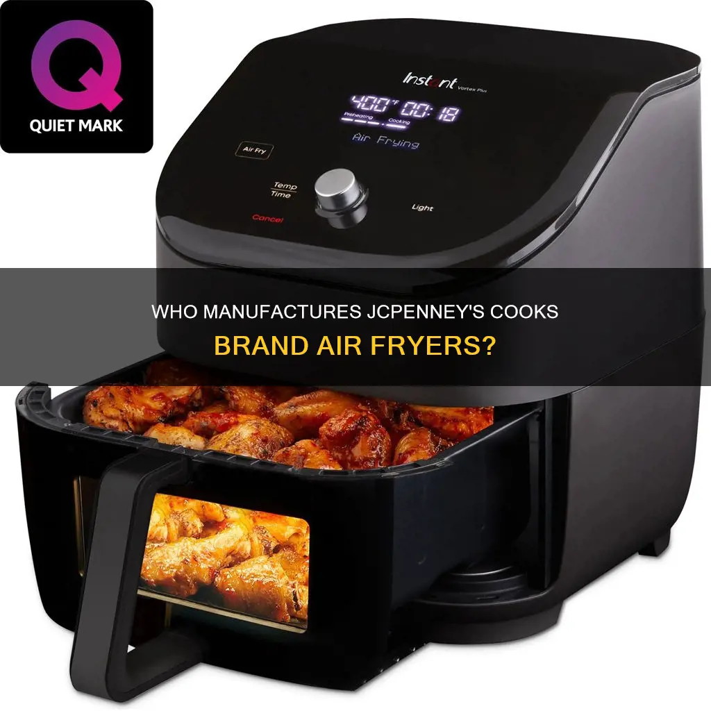who makes jcpenney cooks brand air fryer