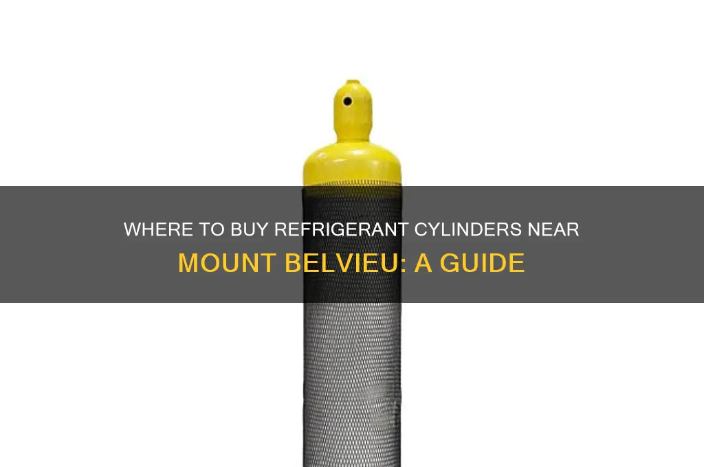 who purchase refrigerant cylinder nar mount belvieu