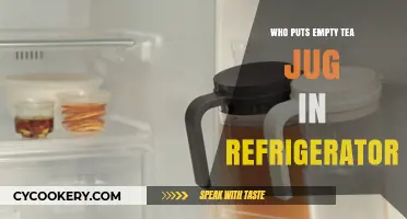 Why Do People Store Empty Tea Jugs in the Fridge?