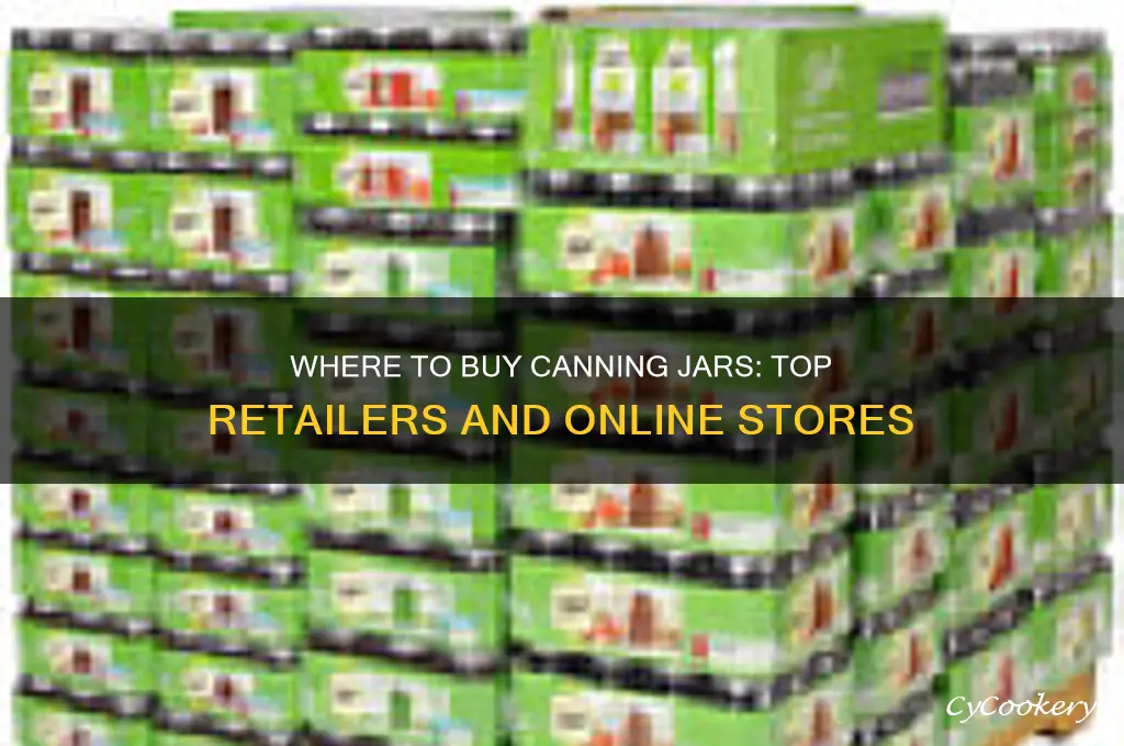 who sells canning jars