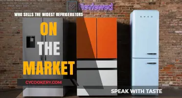 Exploring the Market for Extra-Wide Refrigerators: Who Sells the Best?