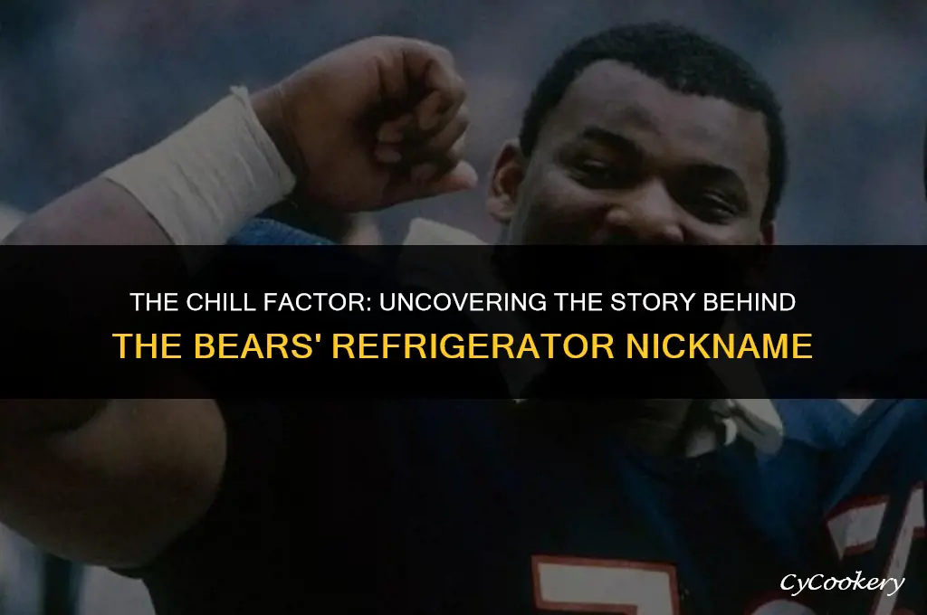 who was the bears player nicknamed the refrigerator