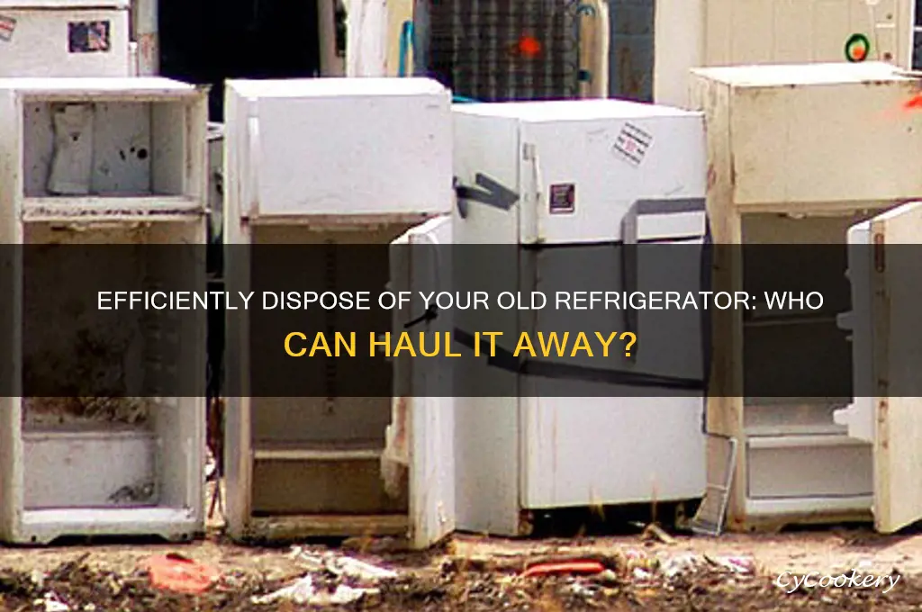 who will haul off an old refrigerator