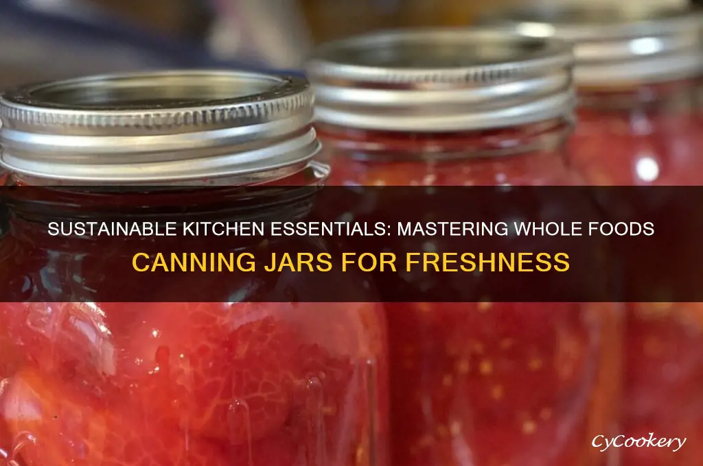 whole foods canning jars