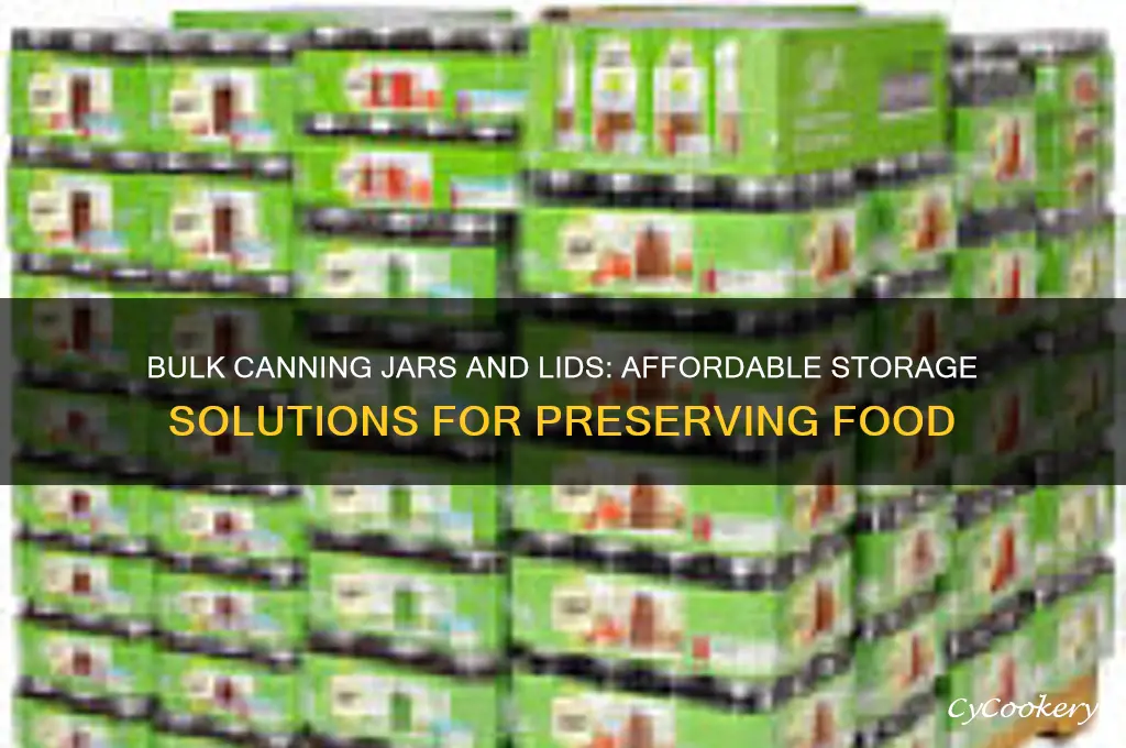 wholesale canning jars and lids