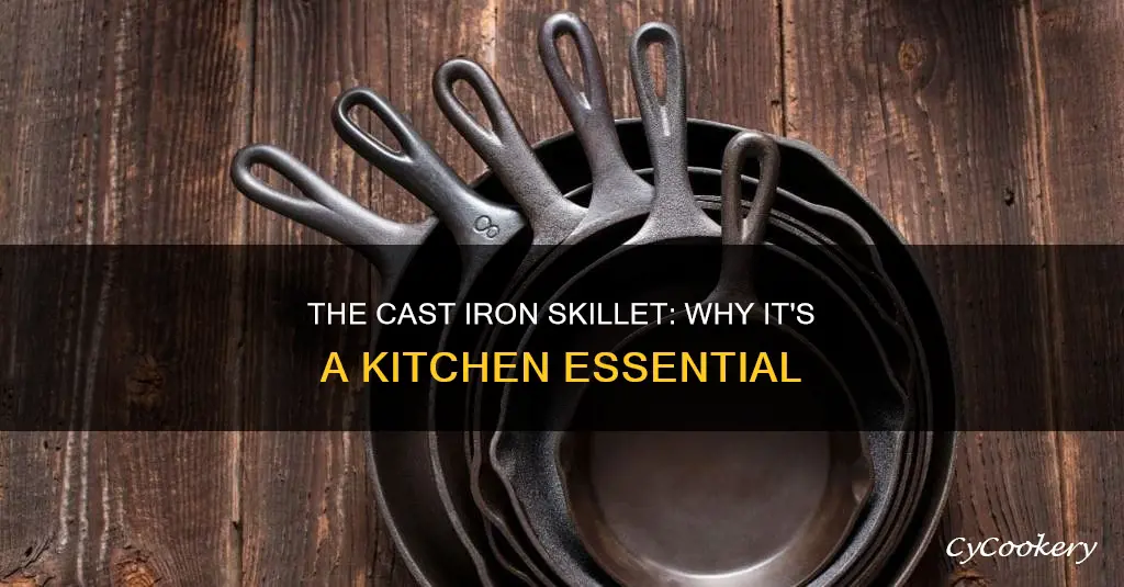 why a cast iron skillet and not a pan