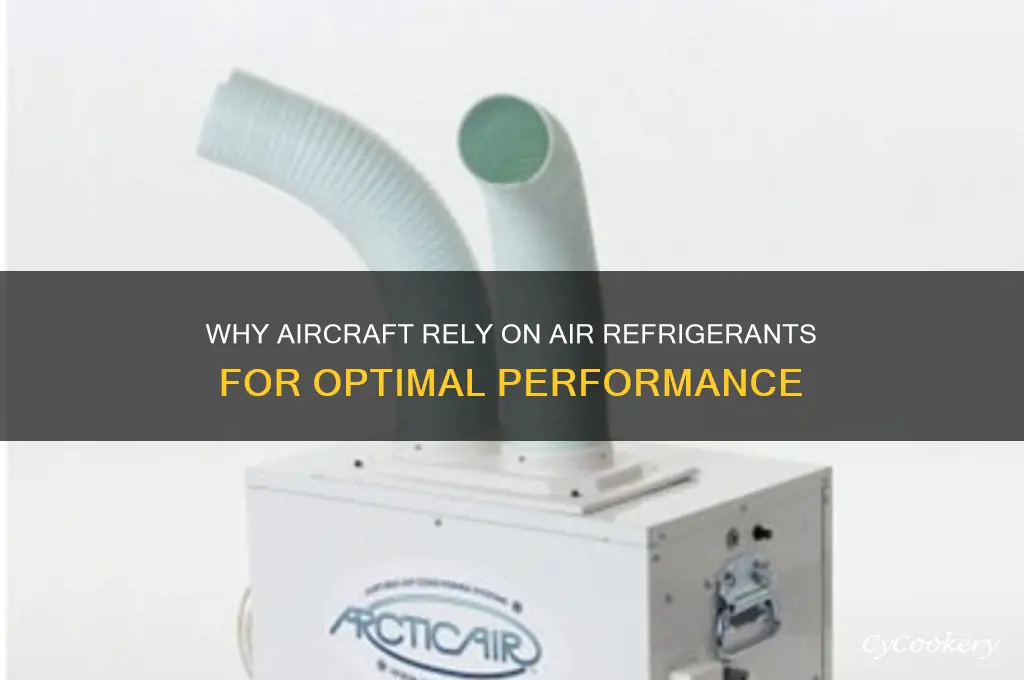 why air refrigerant is used in aircraft