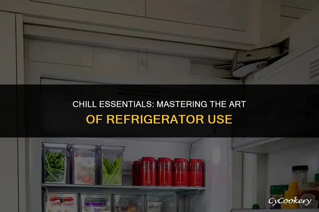 why and how would you use the refrigerator
