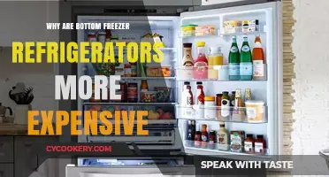 Why Bottom Freezer Refrigerators Cost More: Exploring the Price Difference