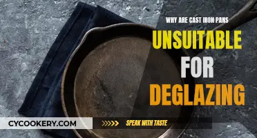 The Deglazing Dilemma: Why Cast Iron Pans Don't Make the Cut