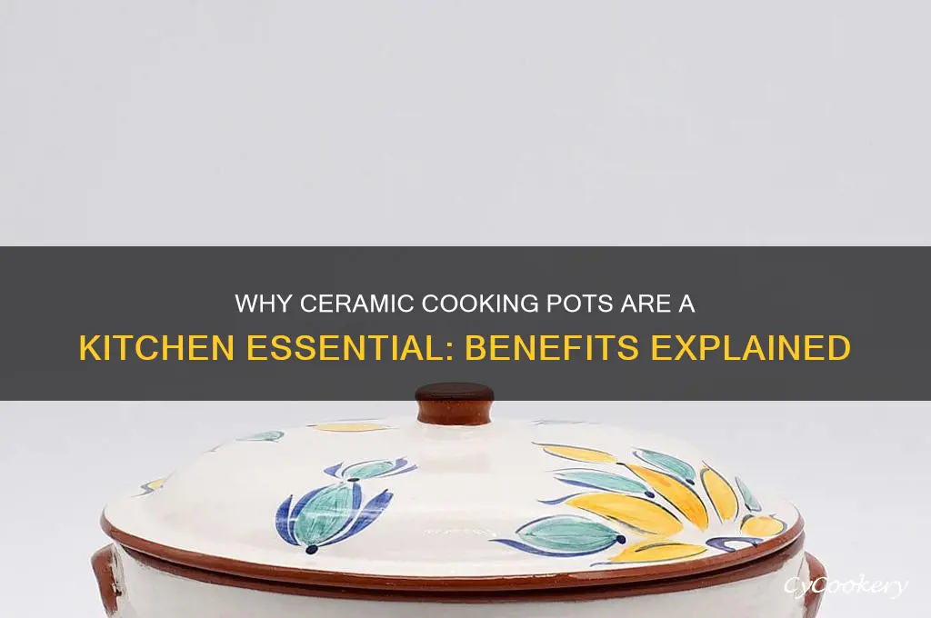 why are cooking pots made of ceramic