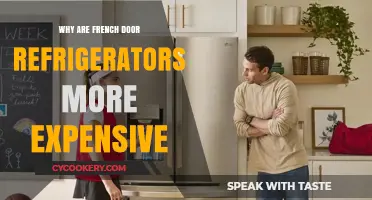 Why French Door Refrigerators Cost More: Exploring the Premium Price Tag