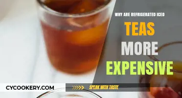 Why Refrigerated Iced Teas Cost More: Uncovering the Price Difference