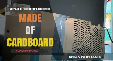 Exploring the Reason Behind Cardboard Refrigerator Back Covers