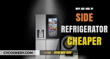 Why Side-by-Side Fridges Cost Less Than Other Models