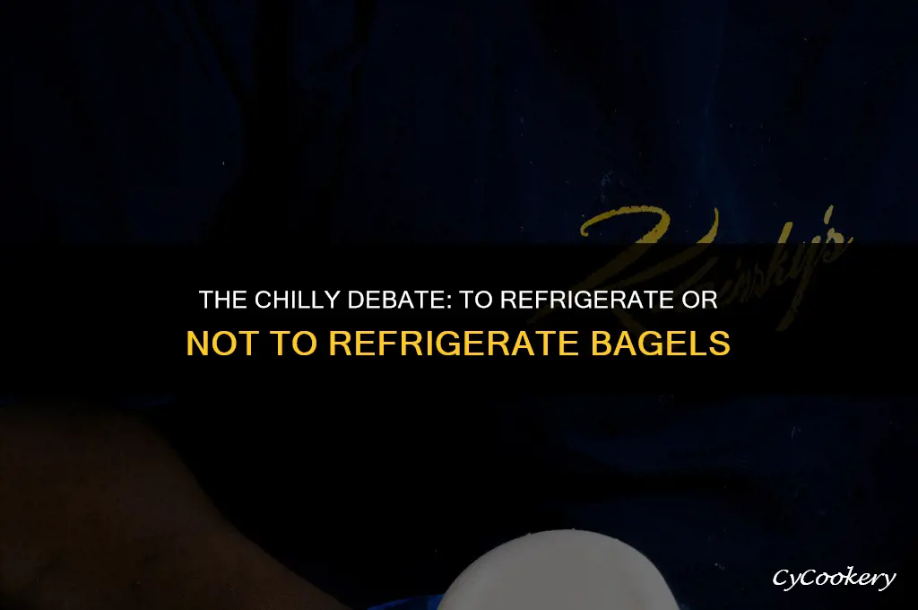 why are some bagels refrigerated and others not