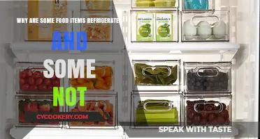 Chilling Essentials: Understanding the Refrigeration Divide in Food Storage