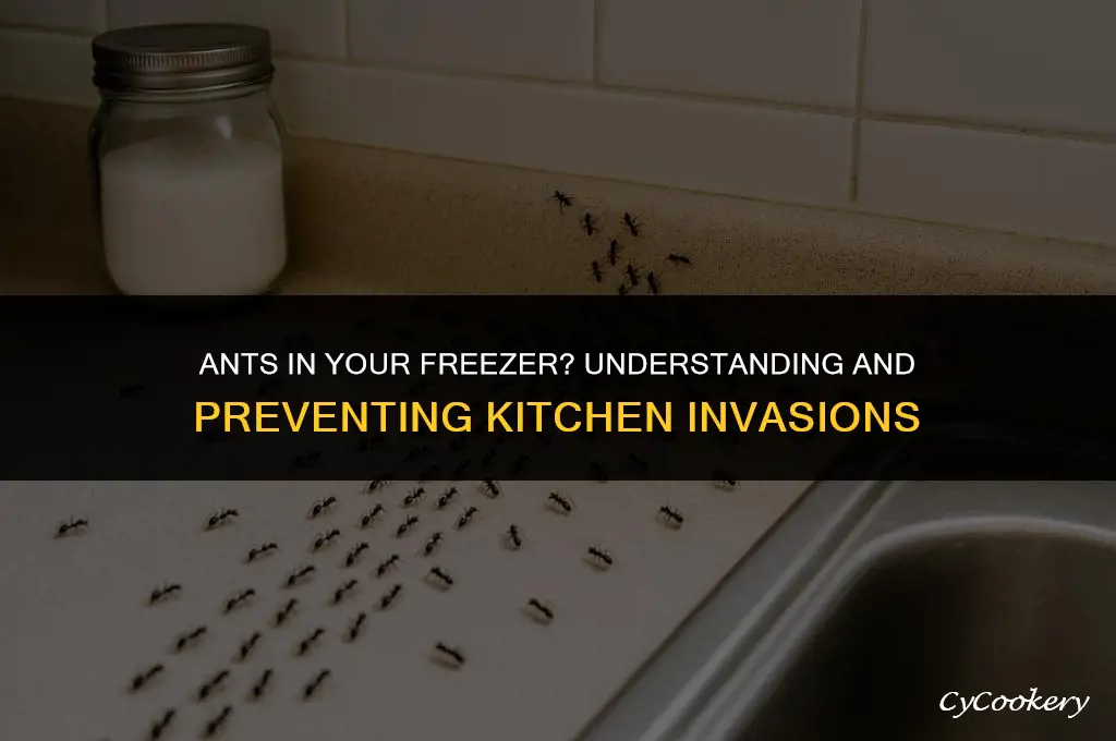 why are the ants invading my freezer and refrigerator