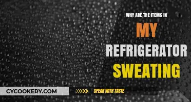 The Mystery of Sweaty Refrigerator Items: Explained!