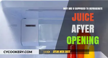 Chill Out: The Surprising Reasons Juice Needs Refrigeration After Opening