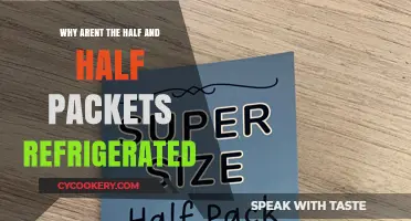 The Surprising Reason Half and Half Packets Aren't Refrigerated