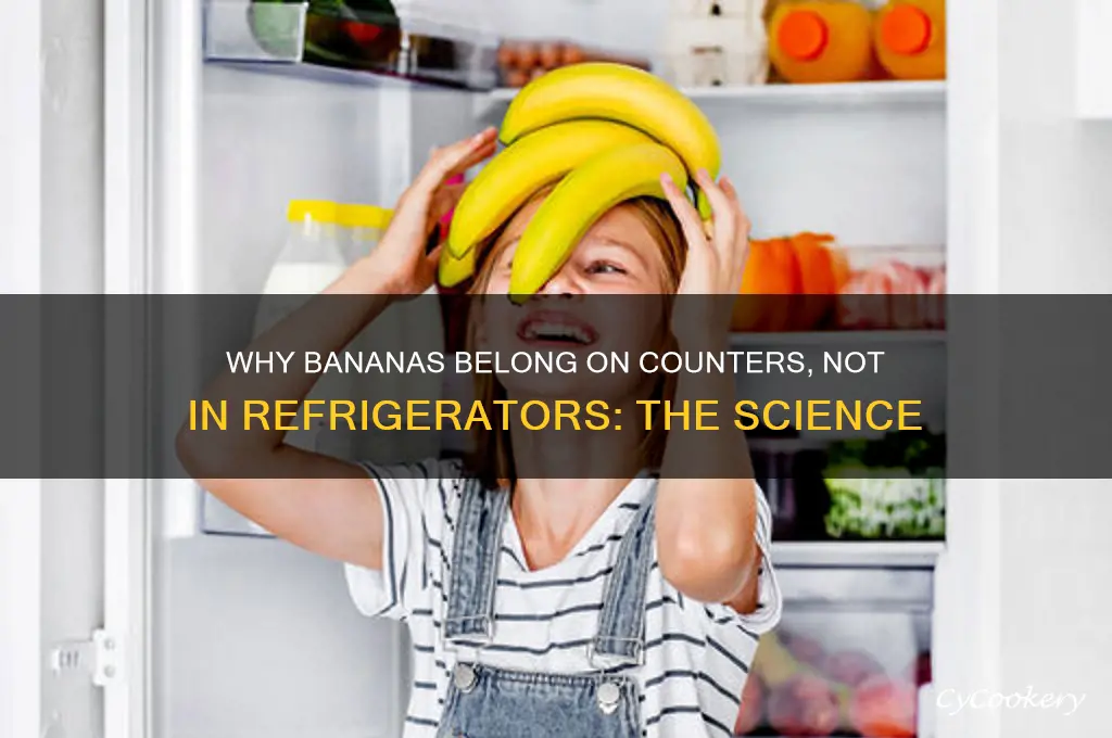 why bananas cannot be placed in refrigerator