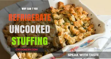 Why Uncooked Stuffing Should Never Go in the Fridge