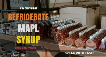 Why Refrigerating Maple Syrup is a Sticky Mistake