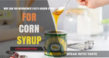 Refrigerating Lyle's Golden Syrup: A Sweet Substitute for Corn Syrup?