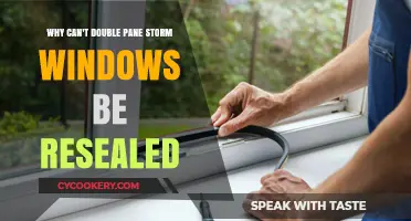 Double Pane Storm Windows: Resealing is Futile
