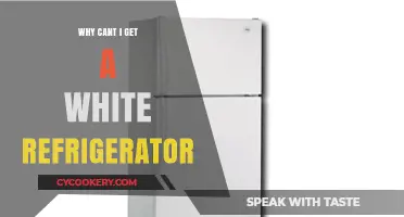 Why White Refrigerators Are Hard to Find: A Buyer's Dilemma