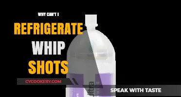 Why Whip Shots Don't Belong in Your Refrigerator: Explained