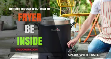 Char Broil Turkey Air Fryer: Why Can't It Be Inside?