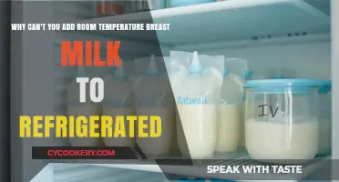Avoid Mixing: Why Room Temperature Breast Milk Can't Go in the Fridge