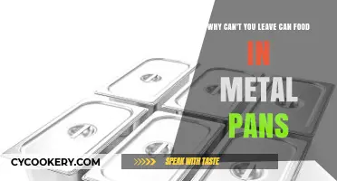 Metal Pan Woes: Why Canned Food Needs Glass
