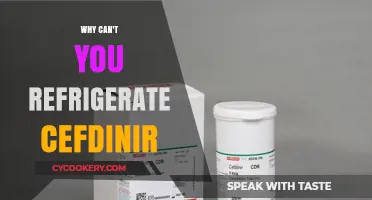 Why Cefdinir Shouldn't Be Refrigerated: A Crucial Storage Guide